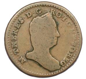 1/2 крейцера 1760 года Австрия — Фото №2