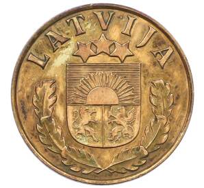 2 сантима 1939 года Латвия — Фото №2