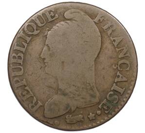 5 сантимов 1798 года (LAN 8) W Франция — Фото №2