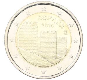 2 евро 2019 года Испания «ЮНЕСКО — Авила» — Фото №1