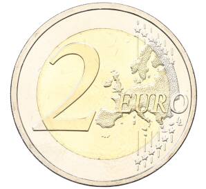 2 евро 2019 года Словакия «100 лет со дня смерти Милана Растислава Штефаника» — Фото №2