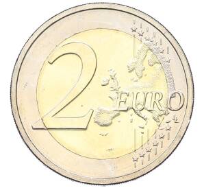 2 евро 2019 года Люксембург «100 лет с дня вступления на трон Великой Герцогини Шарлотты» — Фото №2