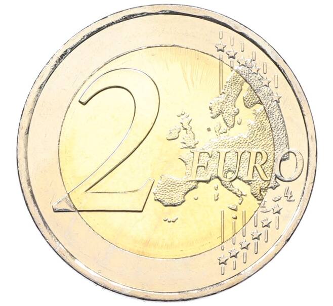 Монета 2 евро 2019 года Греция «100 лет со дня рождения Манолиса Андроникоса» (Артикул: M2-31434) — Фото №2