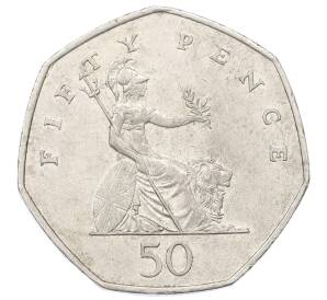 50 пенсов 2007 года Великобритания — Фото №1