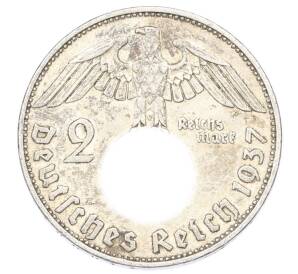 2 рейхсмарки 1937 года E Германия — Фото №1