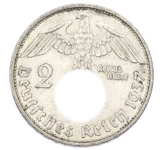 Монета 2 рейхсмарки 1937 года A Германия (Артикул: M2-89944) — Фото №1