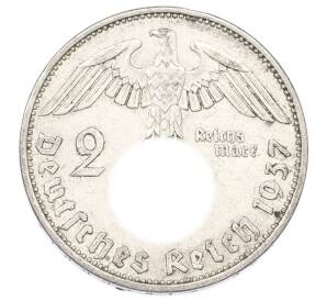 2 рейхсмарки 1937 года A Германия — Фото №1