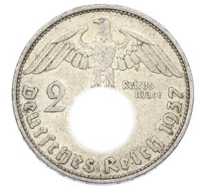 2 рейхсмарки 1937 года A Германия — Фото №1