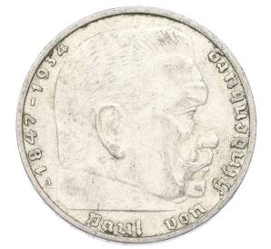 2 рейхсмарки 1937 года A Германия — Фото №2