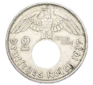 2 рейхсмарки 1937 года A Германия — Фото №1