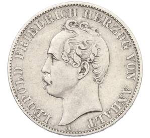 1 союзный талер 1869 года Ангальт-Дессау — Фото №1