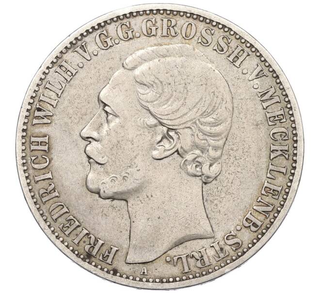 Монета 1 талер 1870 года Мекленбург-Стрелиц (Артикул: K27-87024) — Фото №1