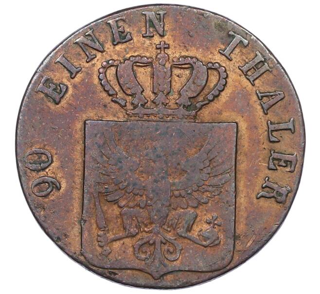 Монета 4 пфеннига 1827 года Пруссия (Артикул: K27-87027) — Фото №2
