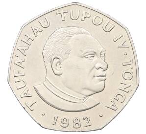 1 паанга 1982 года Тонга «Рождество» — Фото №2