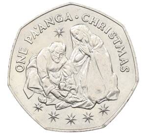1 паанга 1983 года Тонга «Рождество» — Фото №1