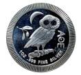 Монета 2 доллара 2019 года Ниуэ — Афинская сова (Артикул M2-32632)