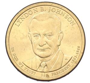 1 доллар 2015 года (Р) США «36-й президент США Линдон Джонсон» — Фото №1