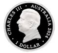 Монета 1 доллар 2024 года Австралия «Австралия в космосе» (Артикул: M2-89964) — Фото №2