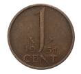 Монета 1 цент 1951 года (Артикул: M2-5101) — Фото №1
