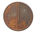 Монета 1 цент 1955 года (Артикул: M2-5105) — Фото №1
