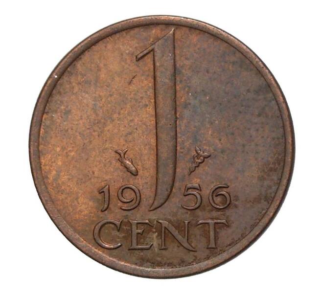 Монета 1 цент 1956 года (Артикул: M2-5106) — Фото №1