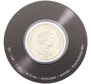 20 центов 2020 года Австралия «45 лет группе AC/DC — альбом High Voltage» — Фото №2