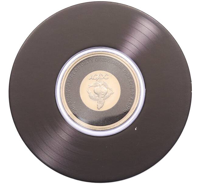 Монета 20 центов 2021 года Австралия «45 лет группе AC/DC — альбом Dirty Deeds Done Dirt Cheap» (Артикул: M2-89967) — Фото №1