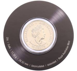 20 центов 2021 года Австралия «45 лет группе AC/DC — альбом Dirty Deeds Done Dirt Cheap» — Фото №2
