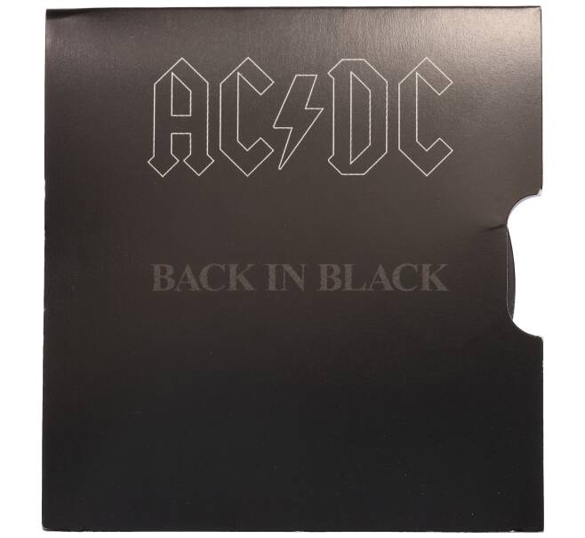 Монета 20 центов 2020 года Австралия «45 лет группе AC/DC — альбом Back in Black» (Артикул: M2-89968)