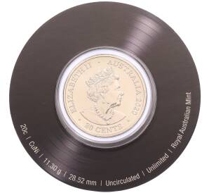 20 центов 2020 года Австралия «45 лет группе AC/DC — альбом T N T» — Фото №2