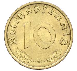 10 рейхспфеннигов 1938 года А Германия — Фото №2