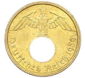 10 рейхспфеннигов 1939 года А Германия — Фото №1