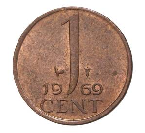 1 цент 1969 года (Петух) — Фото №1