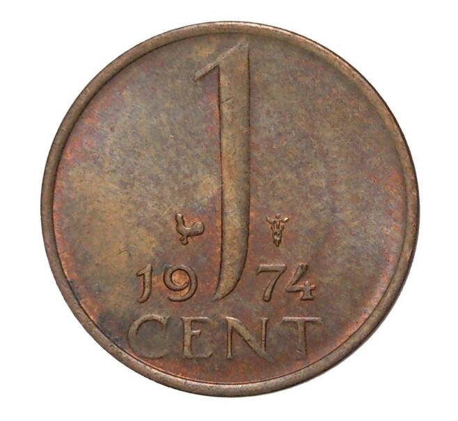 Монета 1 цент 1974 года (Артикул: M2-5125) — Фото №1