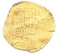 Монета Динар 1227-1242 года (AH 624-639) Великая Монгольская империя (правление Угедея) с именем имама ан-Насир ли-д-дина и эпитетом «хани» (Артикул: K10-0527) — Фото №2