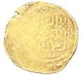 Монета Динар 1227-1232 года (AH 624-629) Великая Монгольская империя (правление Угедея) анонимный с эпитетом «ка'ан» — чекан Бухары (Артикул: K10-0530) — Фото №1