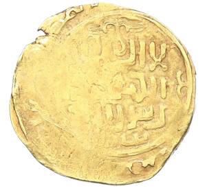 Динар 1227-1232 года (AH 624-629) Великая Монгольская империя (правление Угедея) анонимный с эпитетом «ка'ан» — чекан Бухары — Фото №1