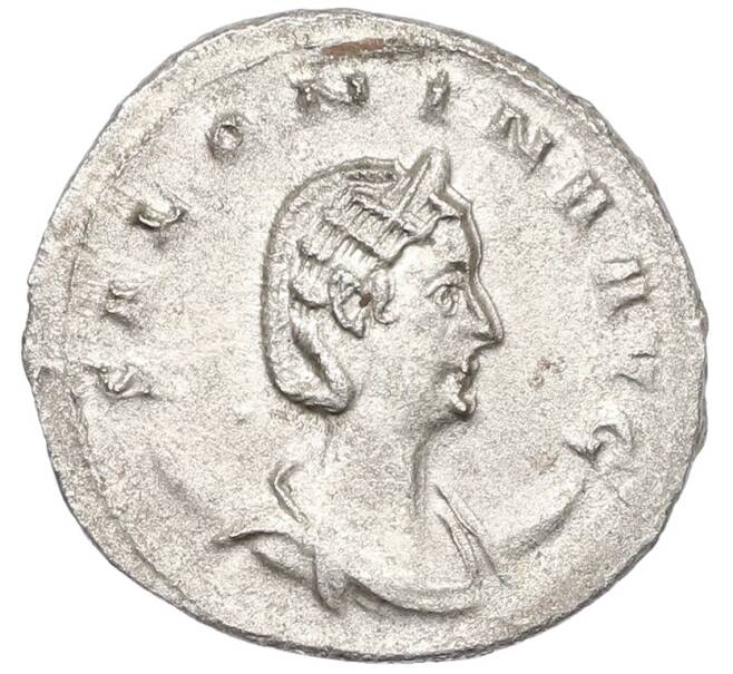 Монета Антониниан 254-268 года Римская Империя — Салонина (Жена Галлиена) (Артикул: K12-70049) — Фото №1