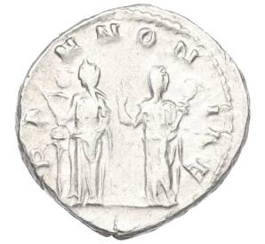 Антониниан 249-251 года Римская Империя — Траян Деций — Фото №2