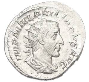 Антониниан 244-249 года Римская Империя — Филипп I Араб — Фото №1