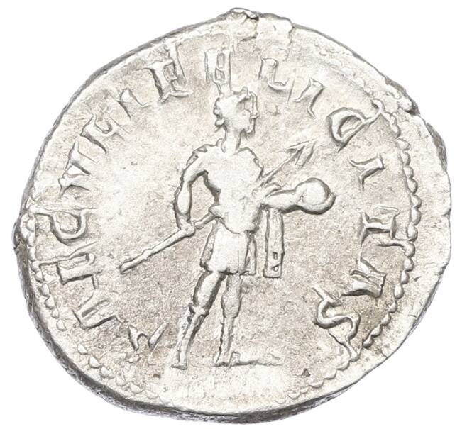 Монета Антониниан 238-244 года Римская Империя — Гордиан III (Артикул: K12-70060) — Фото №2