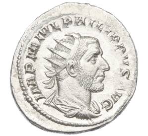 Антониниан 244-249 года Римская Империя — Филипп I Араб — Фото №1