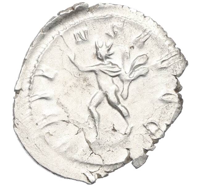 Монета Антониниан 244-249 года Римская Империя — Филипп I Араб (Артикул: K12-70069) — Фото №2