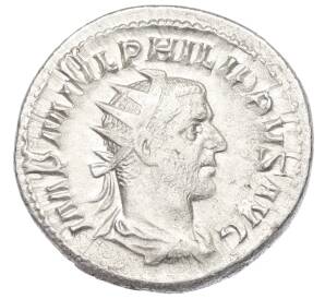 Антониниан 244-249 года Римская Империя — Филипп I Араб — Фото №1