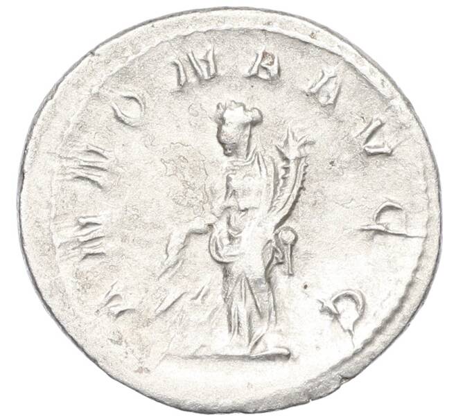 Монета Антониниан 244-249 года Римская Империя — Филипп I Араб (Артикул: K12-70070) — Фото №2