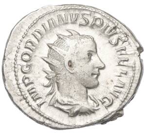 Антониниан 238-244 года Римская Империя — Гордиан III — Фото №1