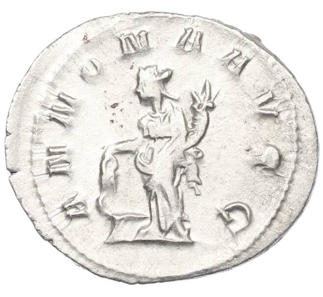 Монета Антониниан 244-249 года Римская Империя — Филипп I Араб (Артикул: K12-70081) — Фото №2