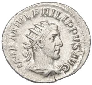 Антониниан 244-249 года Римская Империя — Филипп I Араб — Фото №1