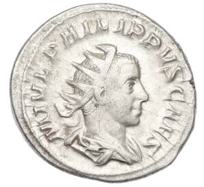 Антониниан 244-249 года Римская Империя — Филипп I Араб — Фото №1