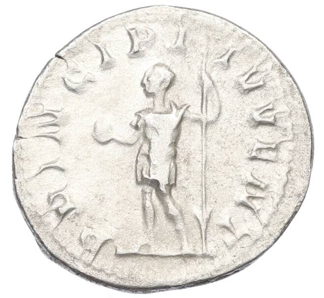 Монета Антониниан 244-249 года Римская Империя — Филипп I Араб (Артикул: K12-70088) — Фото №2